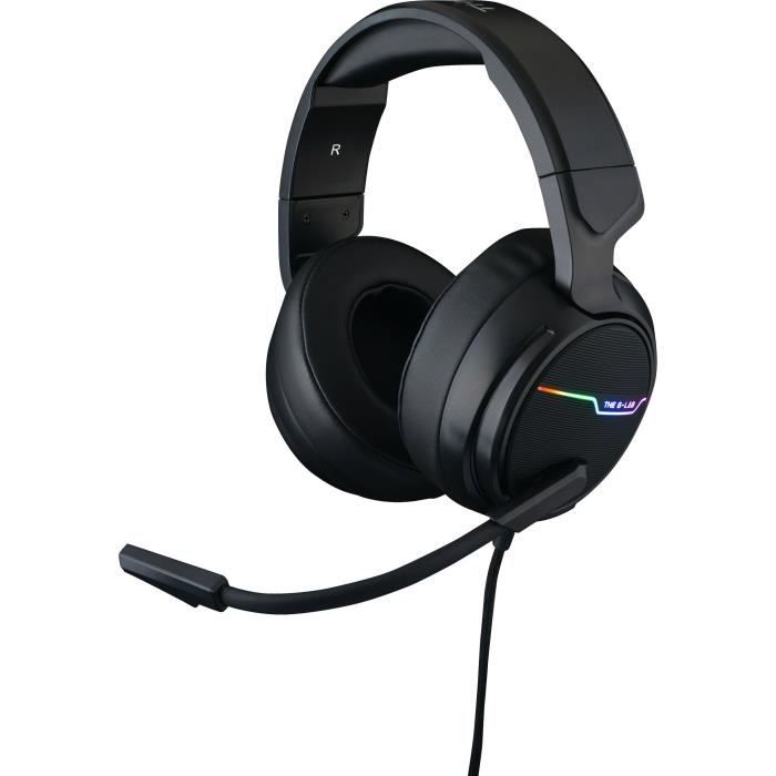 THE G-LAB Korp Thallium Casque avec micro Gaming - 7.1 Digital Sound -  Compatible PC, PS4 - Cdiscount Informatique