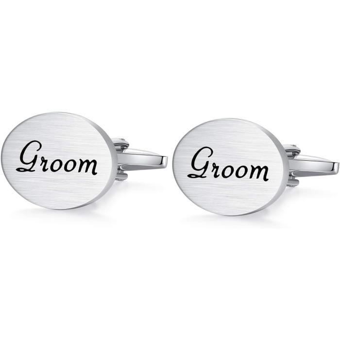 Boutons De Manchette Homme IKE BEHAR - Neufs En Boîte - Bijou De Costume élégant