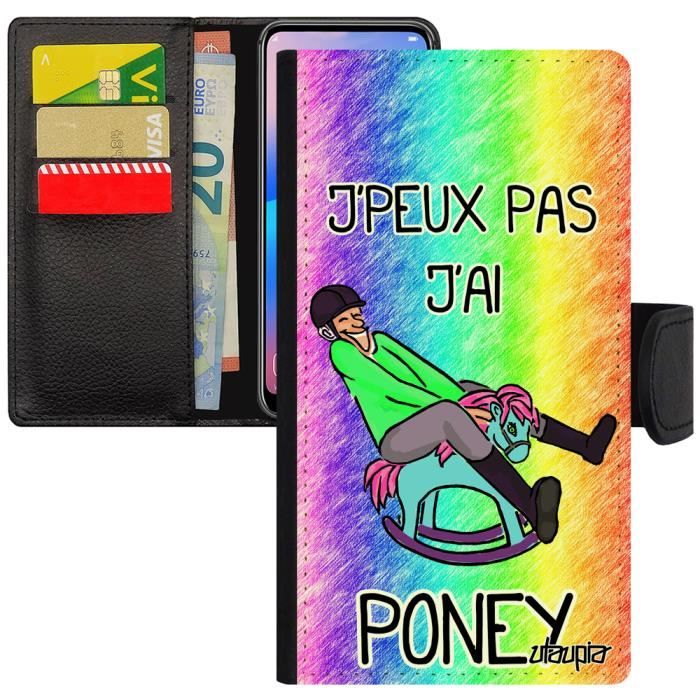 Coque Iphone 7 Plus Humour J Peux Pas J Ai Poney Humoristique Cheval Flip Case De Protection Case Vert Equitation Rigide En Apple Cdiscount Telephonie