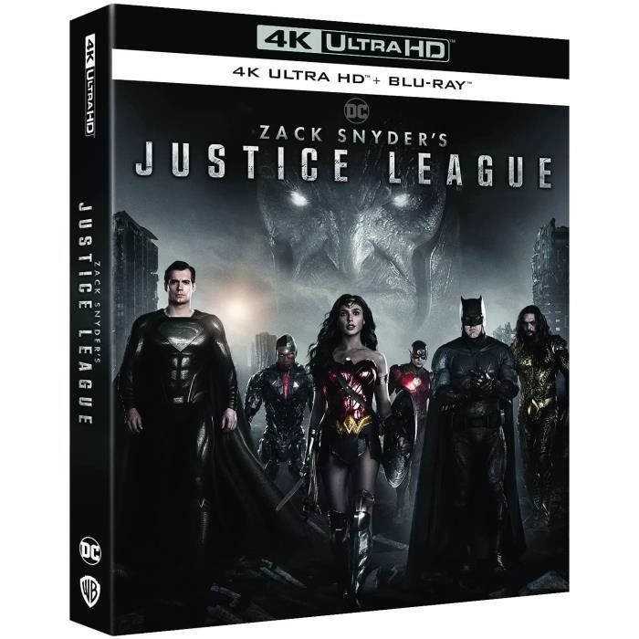 Zack Snyder's Justice League blu-ray 4K (2021)