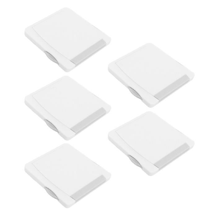 Enowelir [Lot De 10] Verrous De Sécurité Pour Enfants - Sans Outils Ni Percage Necessaire Pour Armoires De Cuisine Tiroirs Appareils Electromenagers Placards Cuisine Refrigerateur Et Four Poub 89818807