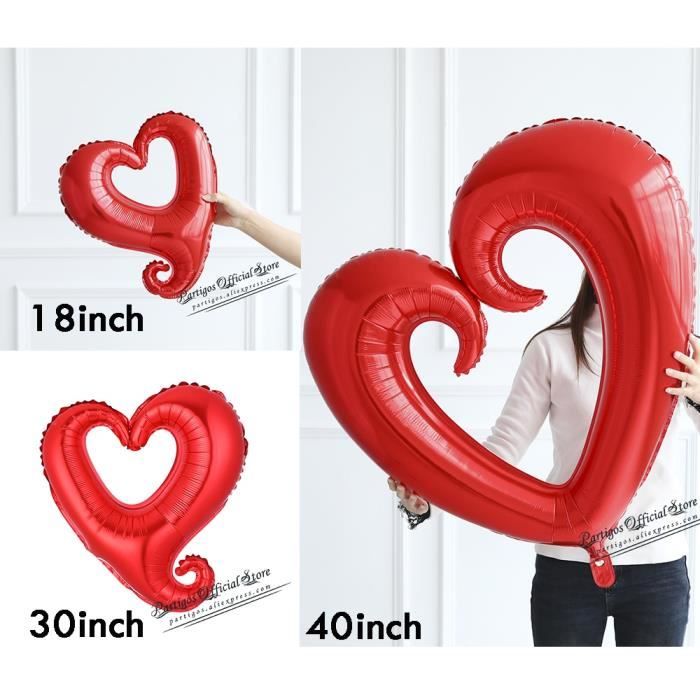 Lot De 4 Porte-couverts En Forme De Cœur - Non Tissé, 15x15cm, Idéal Saint-Valentin, Mariage, Dîner Romantique - 5