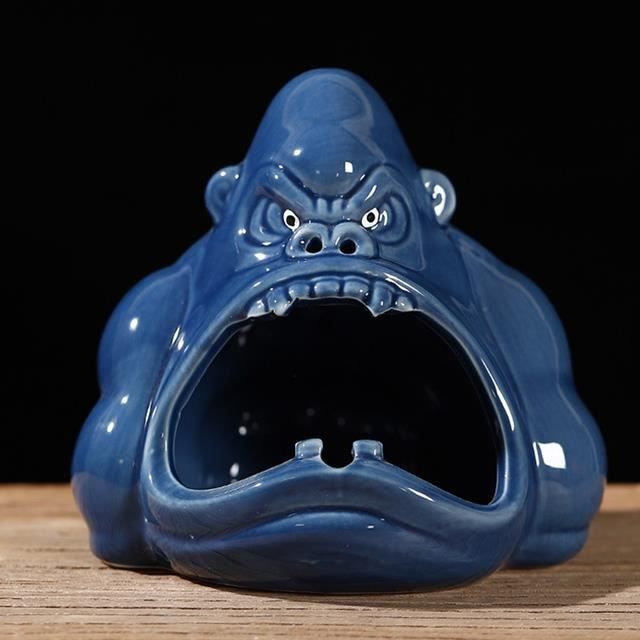 CENDRIER,T--Cendrier En Céramique De Vache De Grande Capacité, Design