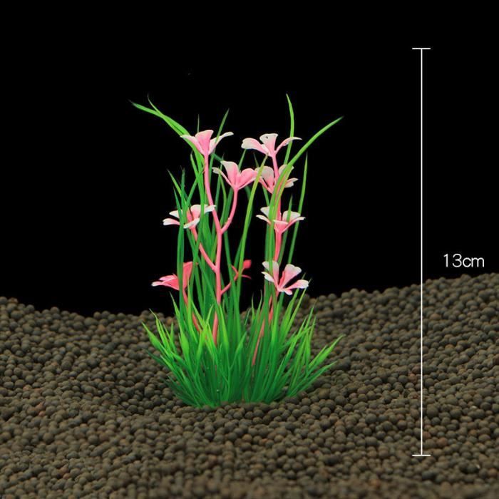 Plantes Aquatiques Artificielles En Résine Pour Aquarium, Simulation
