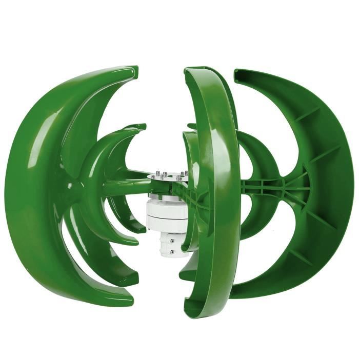 Zerone Générateur d'énergie éolienne Éolienne 5 Lames Moteur AC à Rotor ...