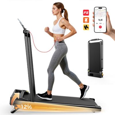 Tapis de Course X2NC Avec Écran LED - 12 Modes HIIT- Tapis de Marche APP Bluetooth -Pliable -Inclinaison 12%-Vitesse 1-12 km/h Tapis de Course X2NC Avec Écran LED - 12 Modes HIIT- Tapis de Marche APP Bluetooth -Pliable -Inclinaison 12%-Vitesse 1-12 km/h