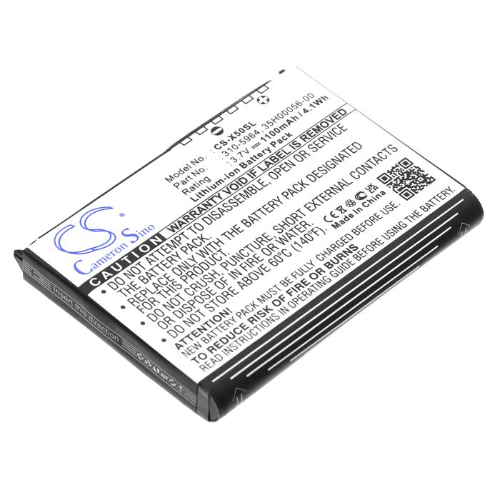 TECHTEK Batterie 750mAh Compatible avec [Mitac] Mio Moov 360u, Mio Moov
