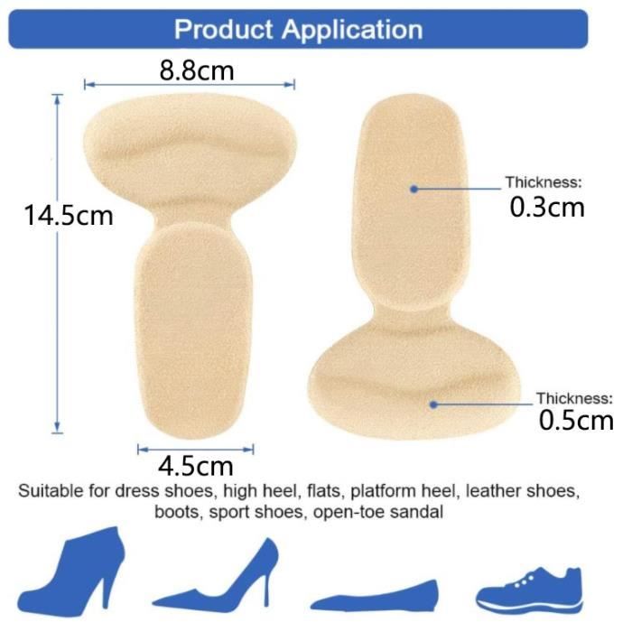 Semelle pour chaussure trop grande on sale