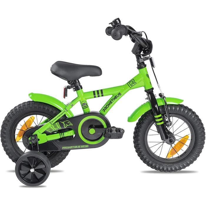 Prometheus velo enfant 3 ans vélo enfant 12 pouces pour garcon et