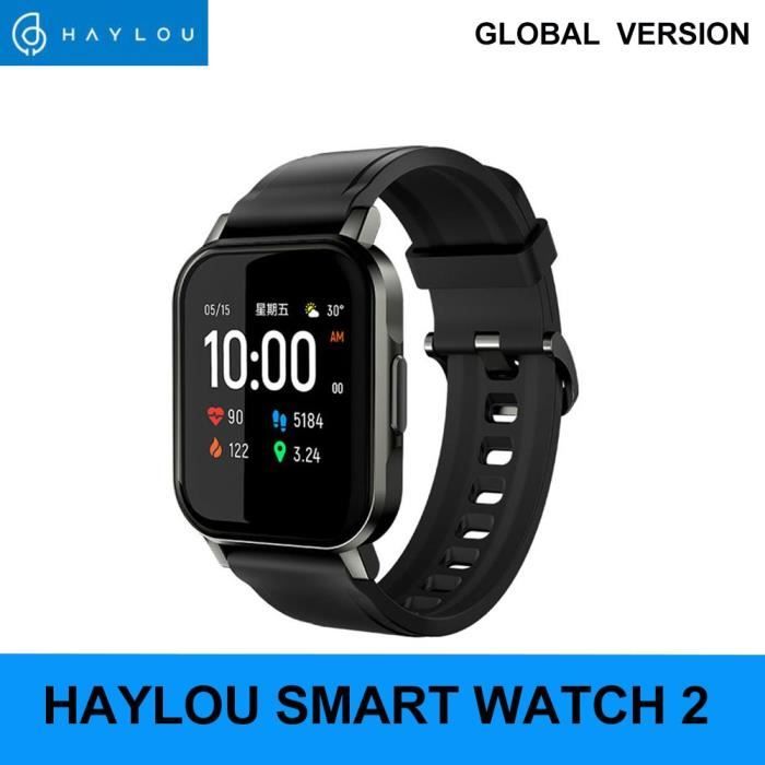 Montre connect e Haylou solaire LS02 montre intelligente Sport