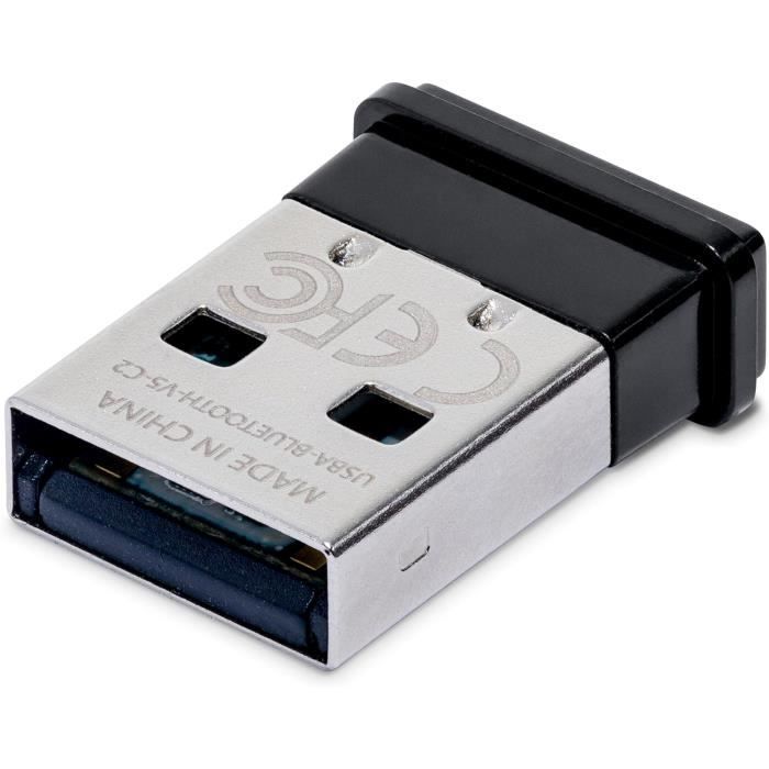 Clé Bluetooth 5.1 USB Pour PC - Adaptateur Plug & Play Windows 11/10/8.1 - Connexion écouteurs, Souris - 10