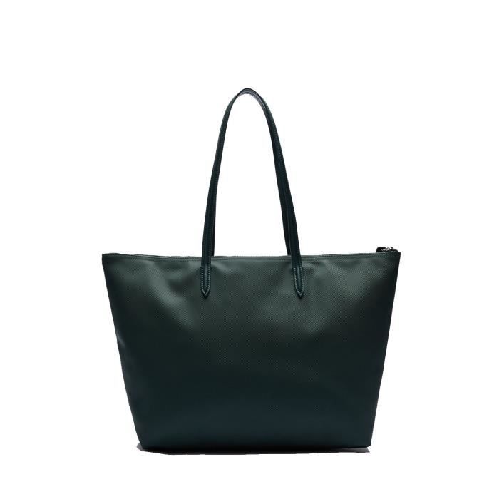 Lacoste Sac Lacoste shopping porte epaule ref 40372 G30 35 TU Vert Cdiscount Bagagerie Maroquinerie