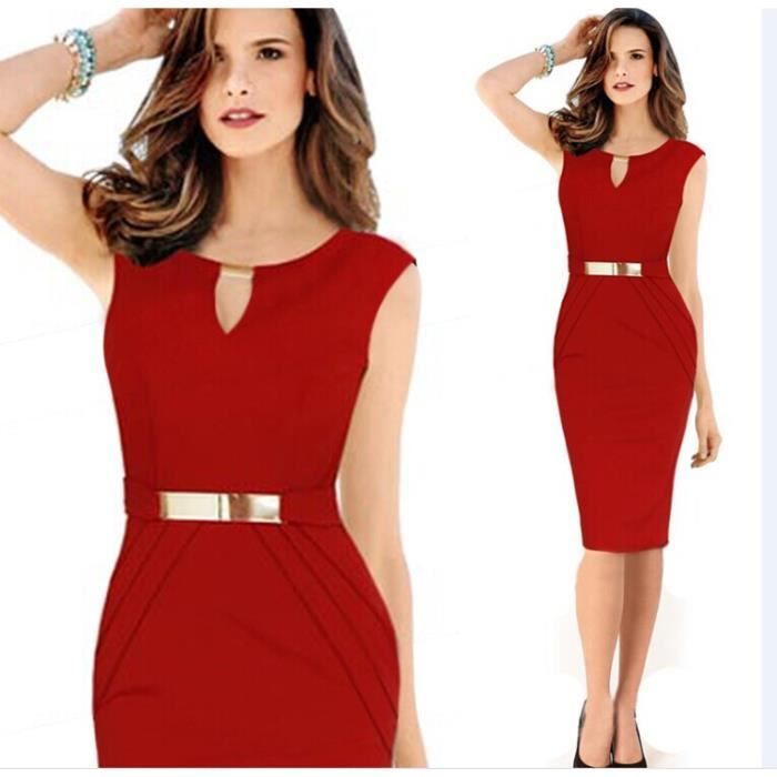 Robe sales droite soirée