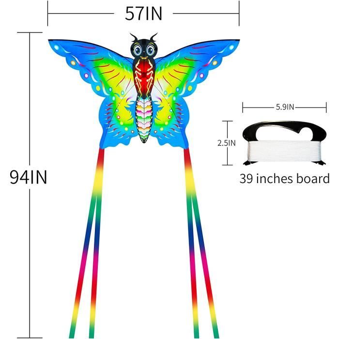 Cerf-Volant pour Enfants, Cerfs-Volants pour Enfants Cerfs-Volants Papillon de Petite Taille Cerf-Volant pour Enfants, Cerfs-Volants pour Enfants Cerfs-Volants Papillon de Petite Taille
