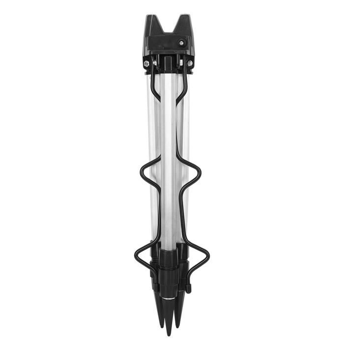 Support Trépied De Canne à Pêche Pliable En Alliage D'Aluminium – Hauteur Réglable 124cm, Antidérapant, Léger 625g, Pour Mer Et Rivière