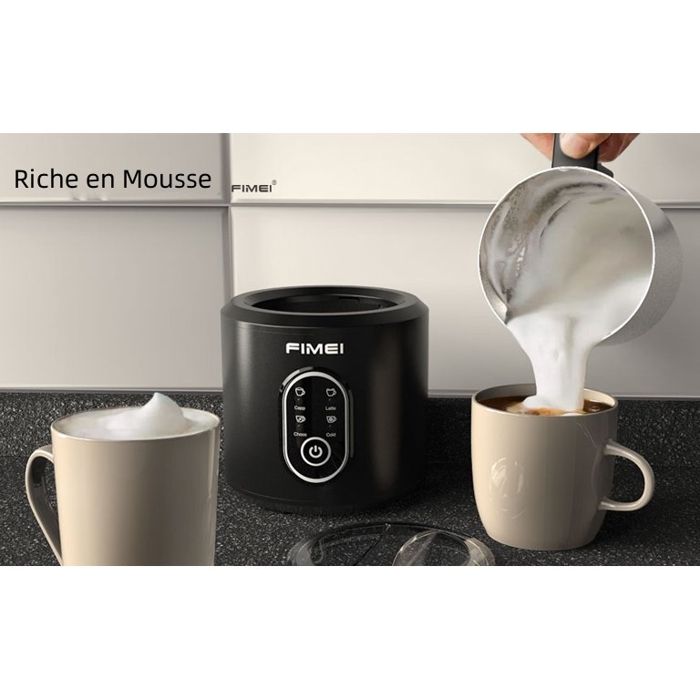 4€ sur Cuisine Mini lait moussant boisson café mousseur batteur électrique  batteur mélangeur agitateur noir - Emulsionneur et mousseur à lait - Achat  & prix