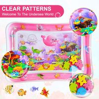 Grand Tapis D'Eau Bébé 95x76cm XXL Tapis Jouets Eau D'Eveil Pour Bébé