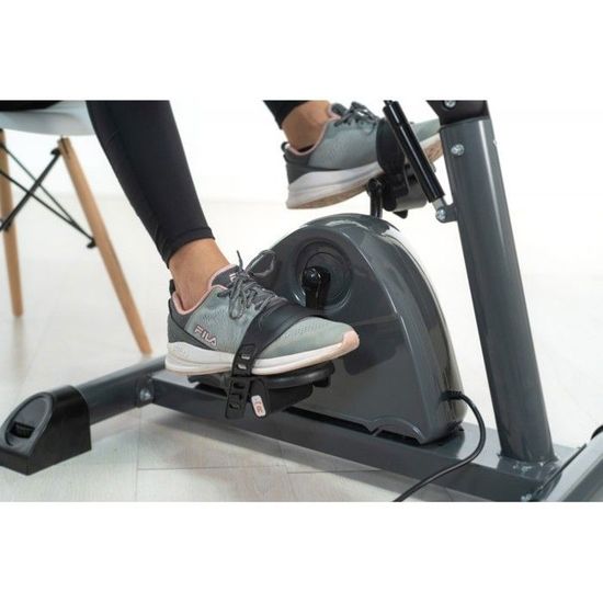 ECODE® Vélo Elliptique Double électrique Et Manuel Pour Seniors Avec 30 Niveaux Exercices Bras Et Jambes Ensemble Ou Séparément En Position Assise Avec Pédales Marche A Domicile