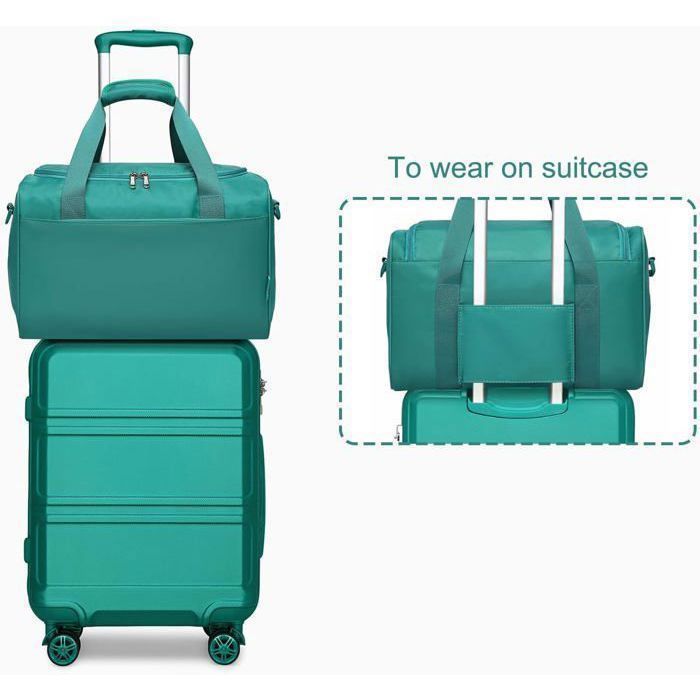 Lot de 2 Sangles pour Bagage, Sangle Valise Voyage avec Code Sangle de Bagage Réglable pour Valise Bagage Sac de Voyage Accessoire de Voyage(Couleur Arc -en-Ciel