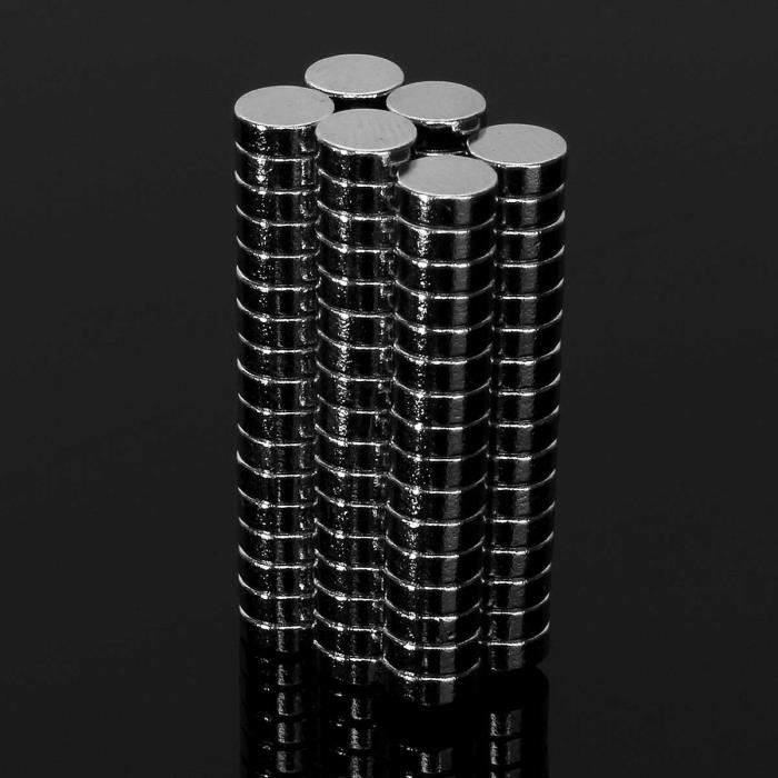 aimants ronds super puissants - Disques-Néodyme-Ø105x65mm-N42M-Ni - XFMAG  Aimants