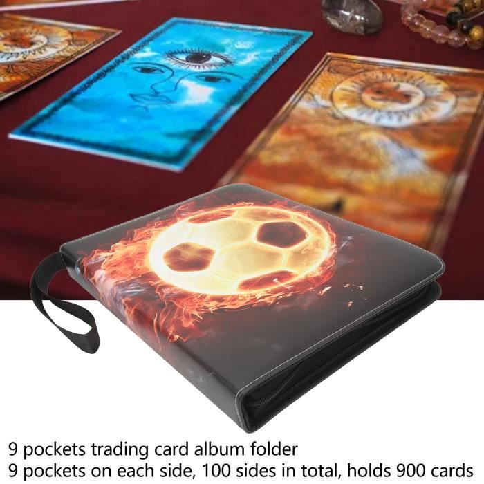 Uxcell Pochettes Mates pour Cartes, Protège-Cartes de Collection Parfaites pour Cartes à Collectionner & Baseball & Sports & Rassemblement de Magie & Cartes de Jeu de Magie (Jaune, 300 Pcs