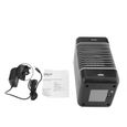 Refroidisseur d'air portable– 3-en-1 silencieux avec réservoir 280ml et option glace – pour bureau, maison et été chaud – Noir