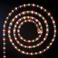 Guirlande Noël extérieur Tube Lumineux LED 8 Fonctions 24m Multicolore-0