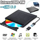 APOLUX Lecteur Graveur DVD CD Externe USB 3.0 Ultra Slim Portable - Plug and Play, Haute Vitesse - Lecteur Enregistreur our Windows/MAC OS