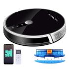 LIECTROUX C30B - Aspirateur Robot Gyro 4000Pa - 120min - APP - Brosse Centrale - Bac séparé poussière & eau - Silencieux - Animaux