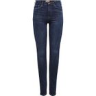 Jean Skinny Taille haute - ONLY - Femme - Bleu Marine - Coupe Skinny