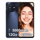 Oscal Tiger 12 Smartphone 24Go (12+12) RAM /256Go ROM 6.78" 5000mAh Caméra 64MP Android 13 Téléphone Portable 4G Dual Sim GPS -