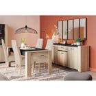 Ensemble table et buffet - SHEFFIELD - Chêne Kronberg / Sidewalk - DEMEYERE