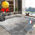 LUNAVO Tapis - Maison - Gris - 160 x 230 cm - Moderne - Minimaliste - Isolation phonique