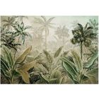 WALLARENA Papier Peint Intissé Forêt Jungle 416x254 cm Amazonia Paysage vert Nature Salon Photo Non Tissé Muraux Moderne Trompe l'oeil