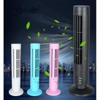 mini Ventilateur Colonne climatisation Climatiseur USB Ventilateur de Table de PC Noir