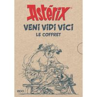 COFFRET 3 LIVRES ASTERIX - VENI, VIDI, VICI