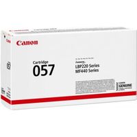 Cartouche toner Canon 057 - Noir - Laser - 3100 Pages - CANON - Laser - Pack de 1 - Auto Seal Removal Technology