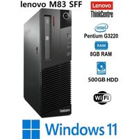 PC LENOVO ThinkCentre M83 SSF 8Go/500Go wifi W11