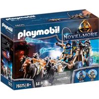 PLAYMOBIL - Novelmore - Chevaliers avec canon et loups