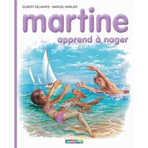 Livre 3-6 ANS Martine apprend à nager