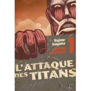 MANGA L'attaque des titans Tome 1 : Edition Colossale