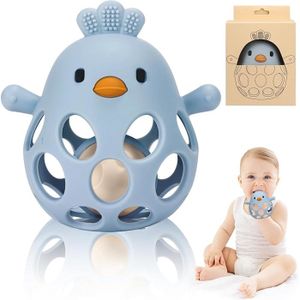 Jouet Dentition Bébé Hochet Bebe 0-3 Mois Cadeau Bebe Naissance Montessori Sensoriel Jouet Bebe 3 6 9 12 Mois (10 Pièces