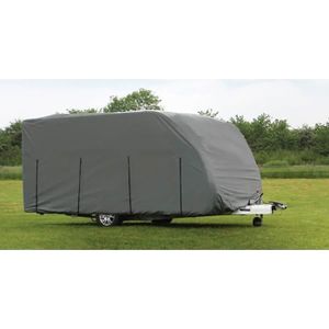 BÂCHE DE PROTECTION Housse pour caravane PVC 160 grs/m² 500x230x200 cm