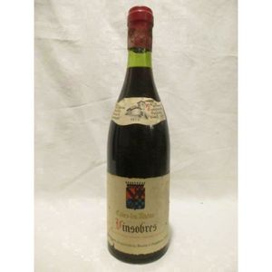 VIN ROUGE vinsobres cave du prieuré (b1) rouge 1970 - rhône 