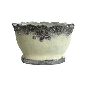 Métal Pot De Plantation Arrosoir l'original 1982 gris vintage pot de fleurs cache-pot 26 cm Métal Pot De Plantation Arrosoir l'original 1982 gris vintage pot de fleurs cache-pot 26 cm