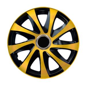 ENJOLIVEUR Enjoliveurs de roues Drift E - Noir et Or - 14