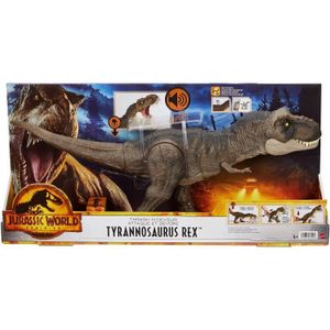 FIGURINE - PERSONNAGE Dinosaure T Rex Morsure Extreme 55 cm Articule Et 