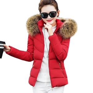 doudoune femme cintrée capuche fourrure