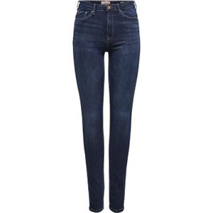 JEANS ONLY Jean Skinny Taille haute Bleu Denim Femme