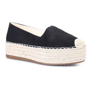 espadrille plateforme paillette